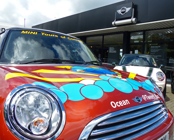 MINITweet at Ocean MINI, Falmouth