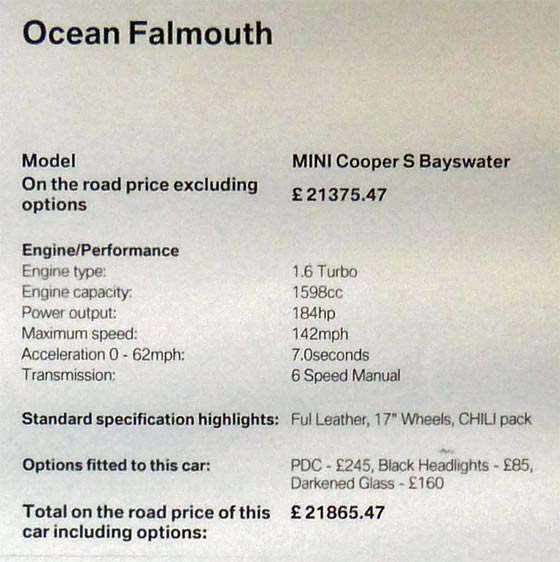 Ocean MINI Falmouth