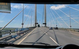 Crossing Dartford Bridge